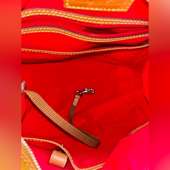 Dooney And Bourke Leather Shoulder Bag, Handbag Mustard​ - Picture 16 of 16